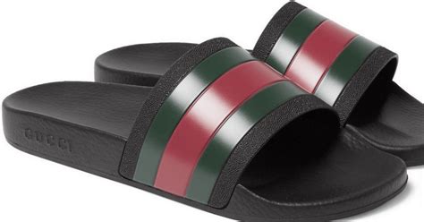 fake gucci supreme slides|Gucci knockoff slides.